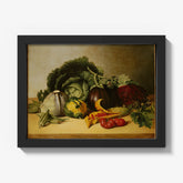 Still Life: Balsam Apple and Vegetables by James Peale - thumbnail_1_bf_6731377012f9211d49d3d7b9